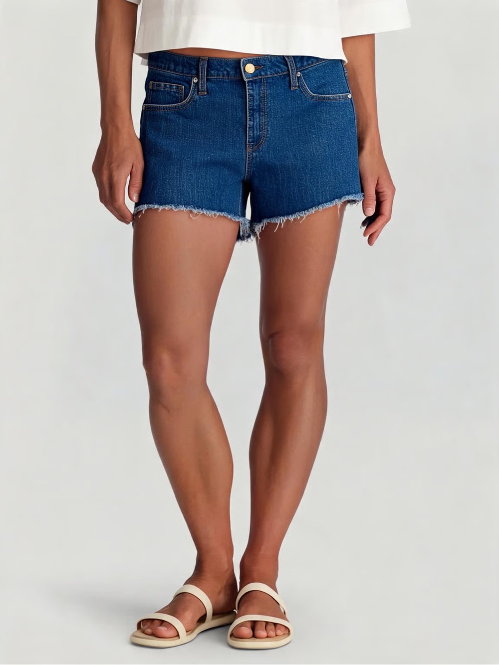 REFUGE | Blue Cut-off Denim Jean Shorts Sz 14